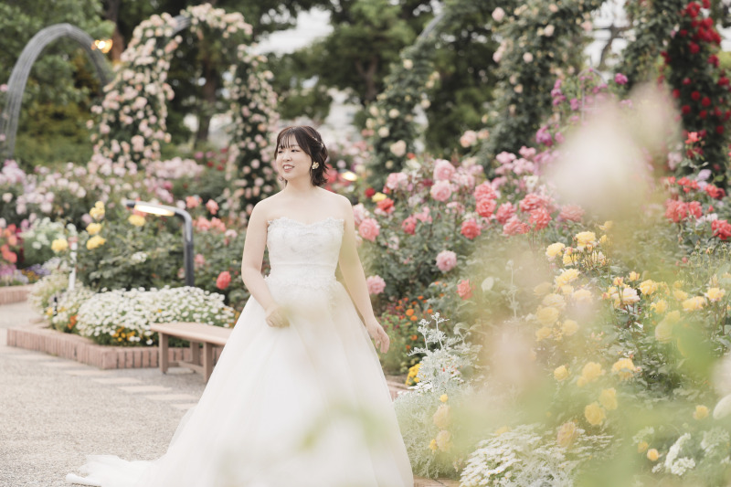 バラがお好きな新婦様