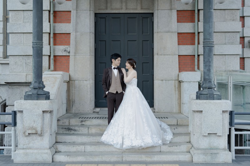 きっちりおふたりの姿もおさえます