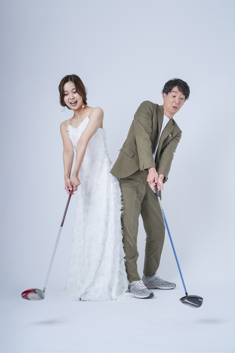 ゴルフが趣味のお二人＾＾♪