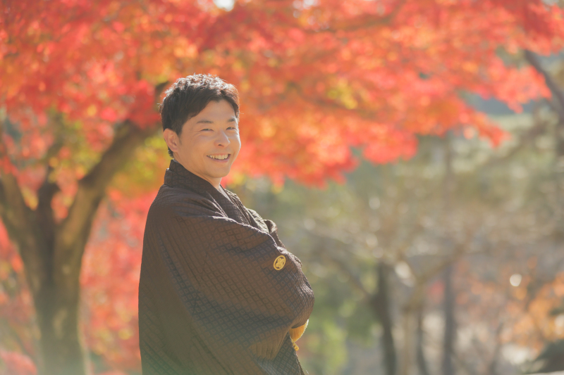 新郎さんも同じように