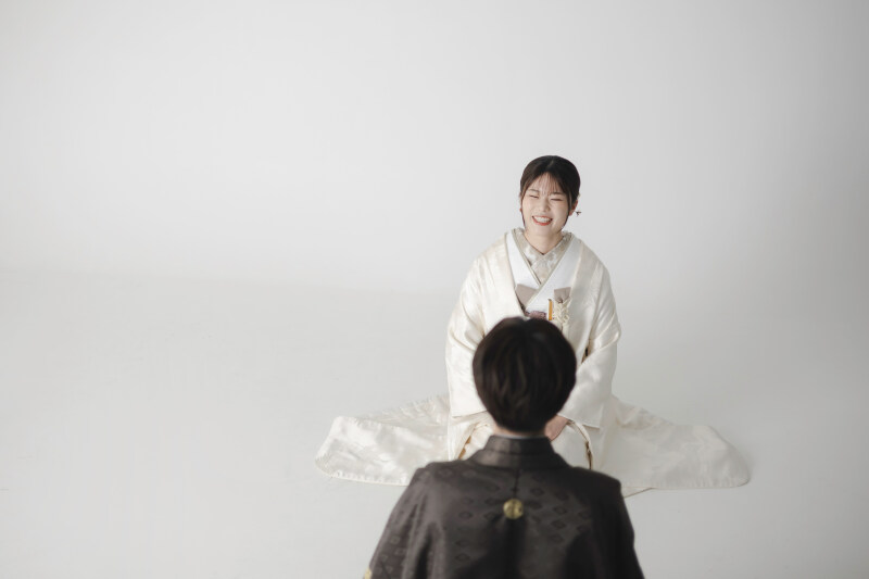 シンプルな背景こそ