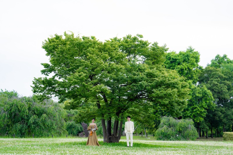 シロツメクサと一緒に♪