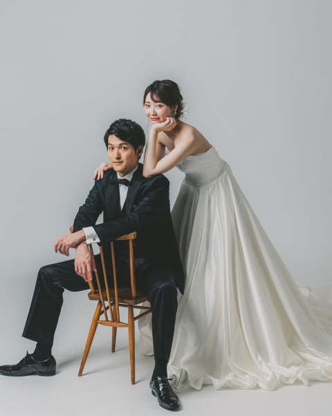 最後はカメラ目線で