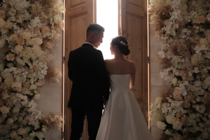 和装も洋装もお二人らしさ全開！