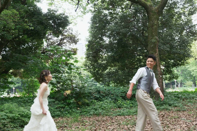 ピントを外して