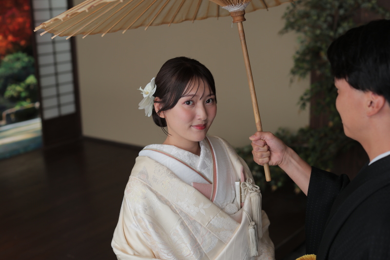 和傘ショット