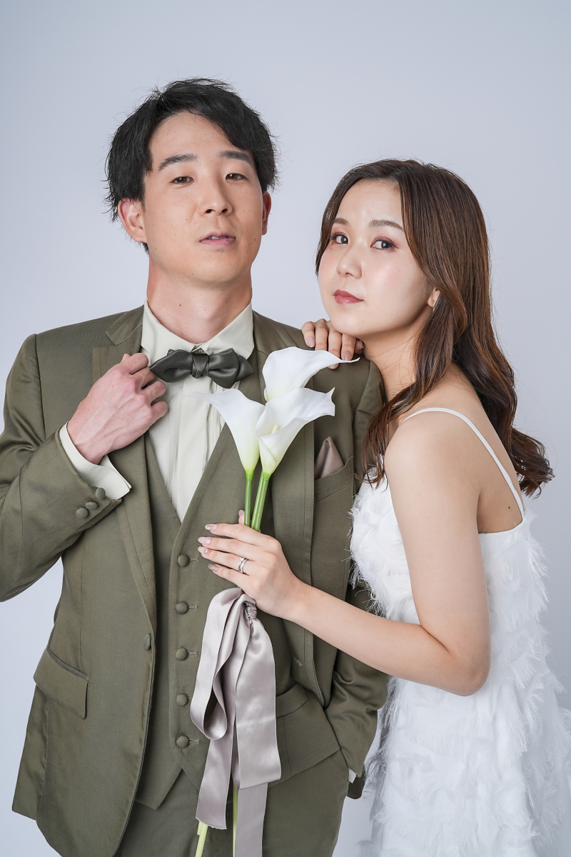 ビシッとキメてみました！