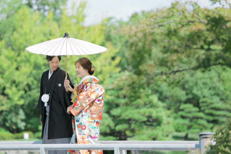 日差しを浴びながら