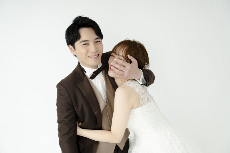 新婦様もぎゅーっと