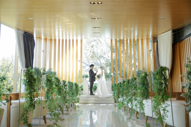 チャペルに到着!