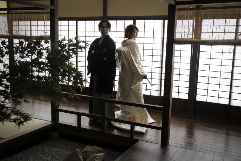 渡り廊下のワンショット