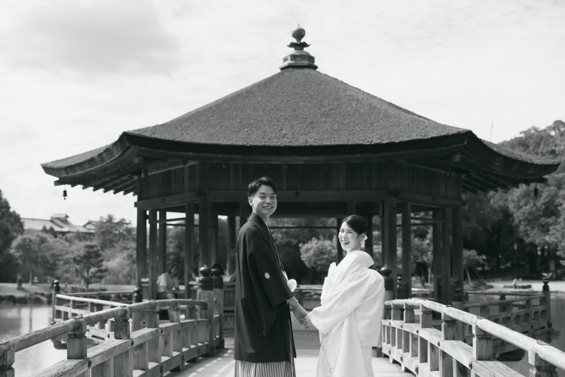 振り返りショット