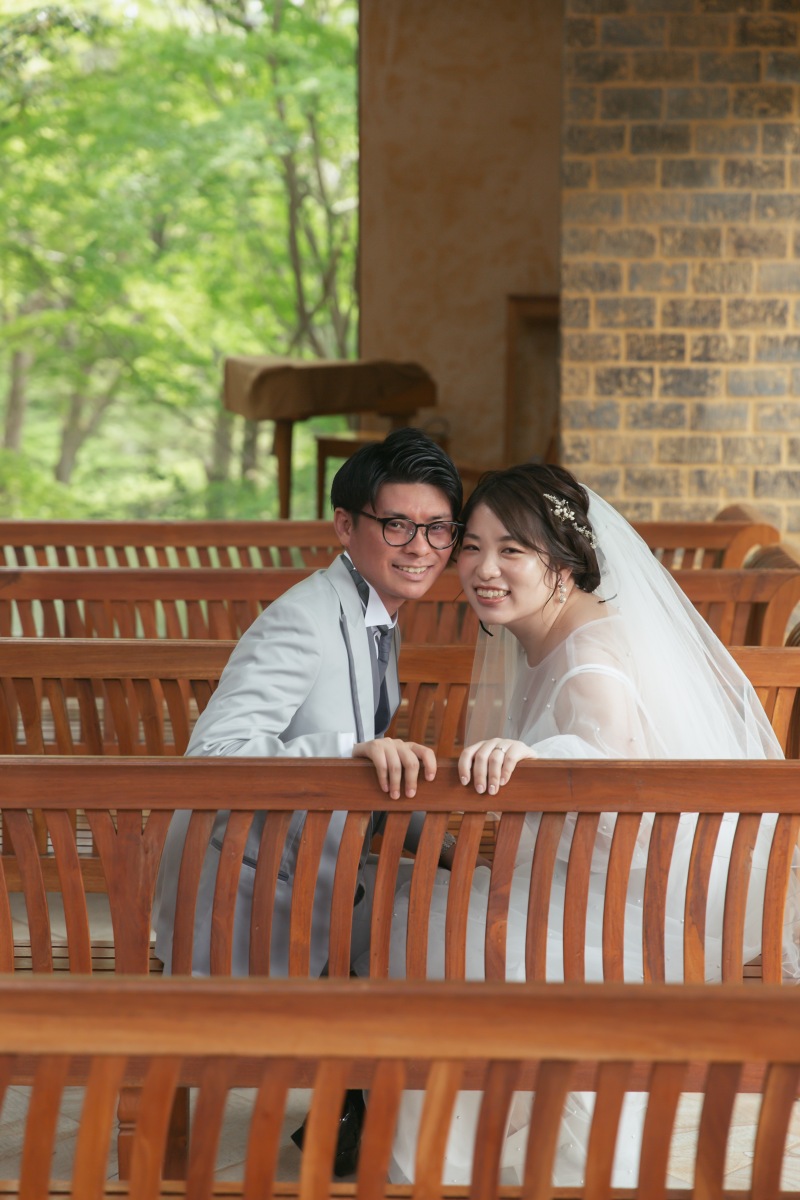 新郎様も一緒に