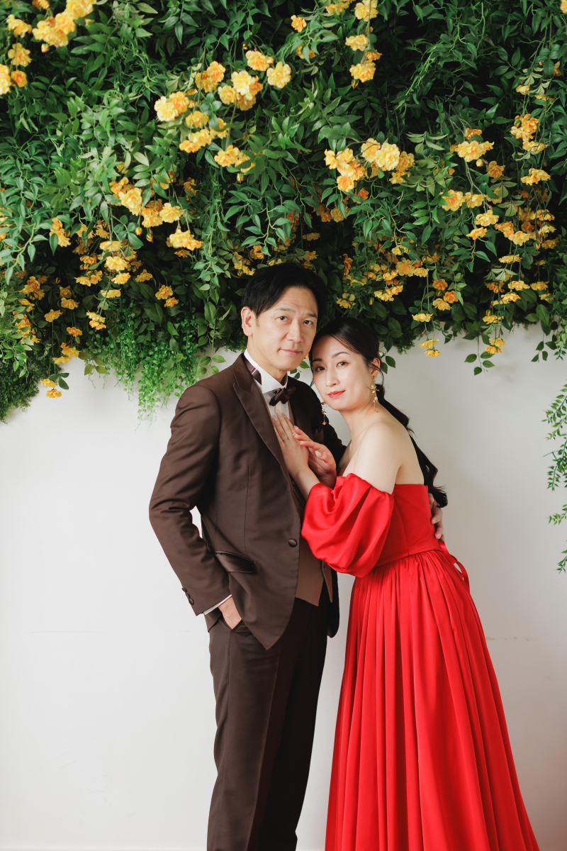 カラードレスにチェンジ♪