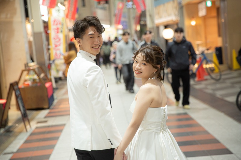 商店街を進みます