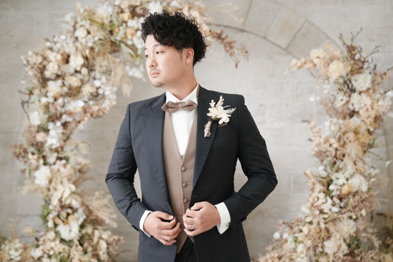 新郎様のソロショット！