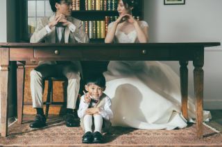 ご家族でハウス撮影