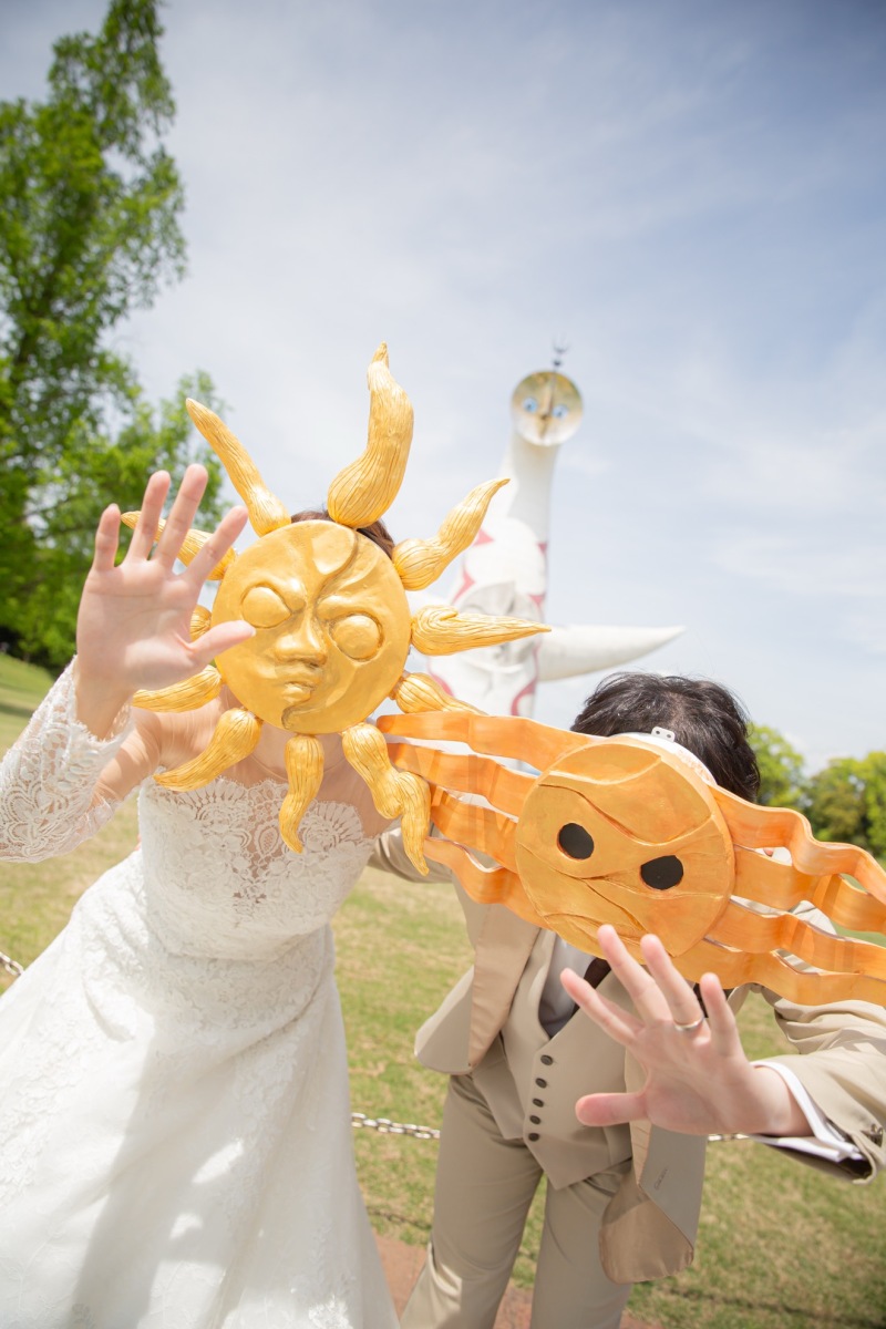 お面をかぶってなりきり!
