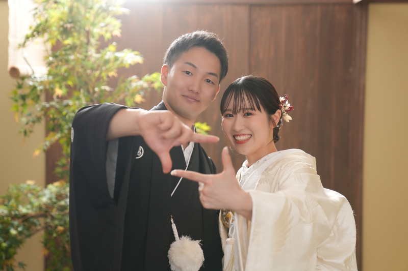 結婚式に!