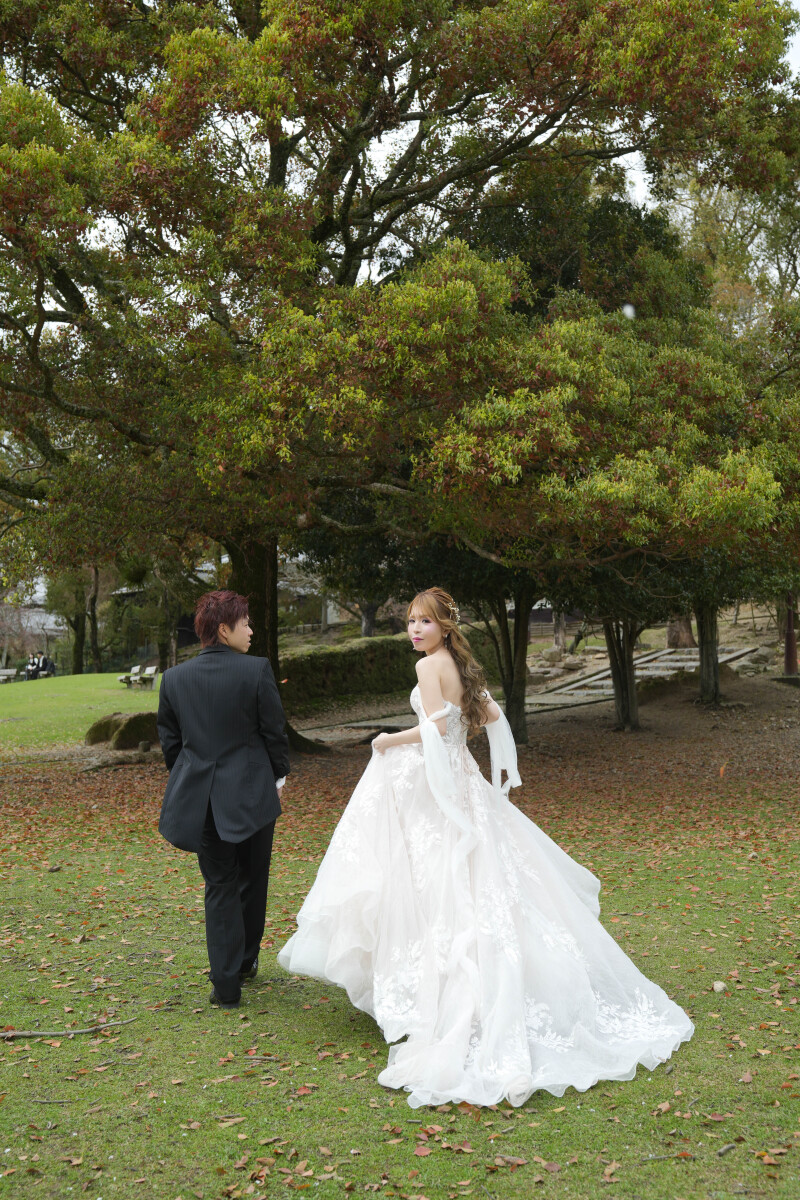 振り返りショット