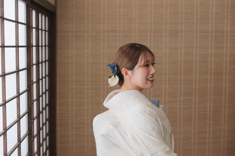 新婦ソロショット