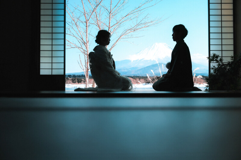 屋内庭園で春夏秋冬