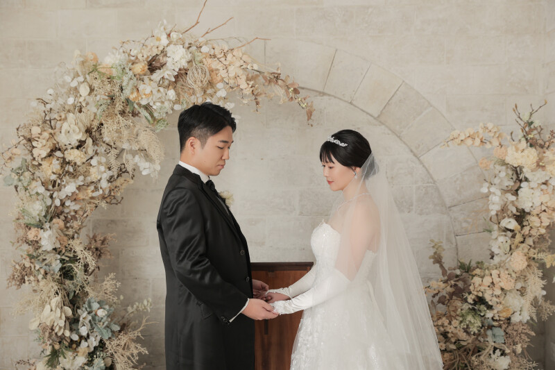 見つめ合うおふたり