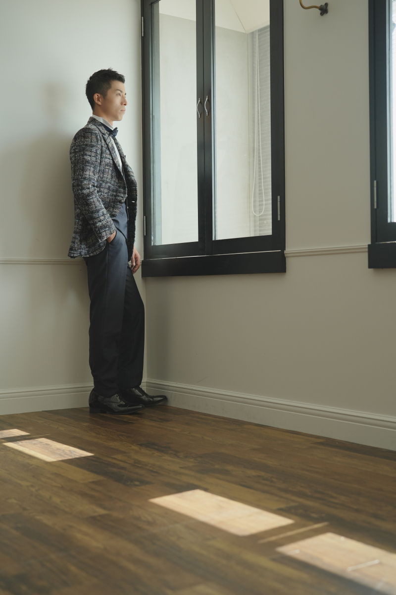 新郎様もかっこよく!