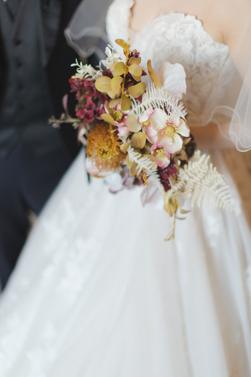 ブーケとお手元♡