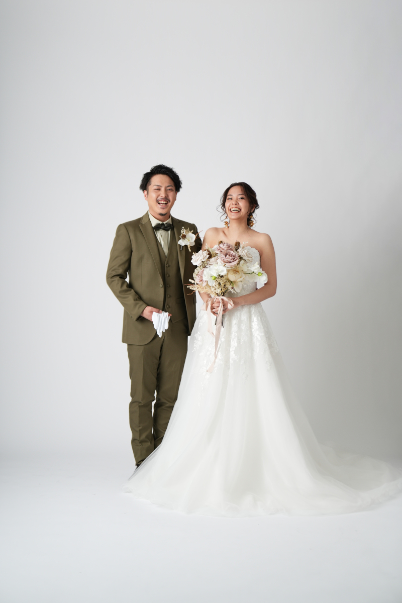 まずはお二人の立ち姿から