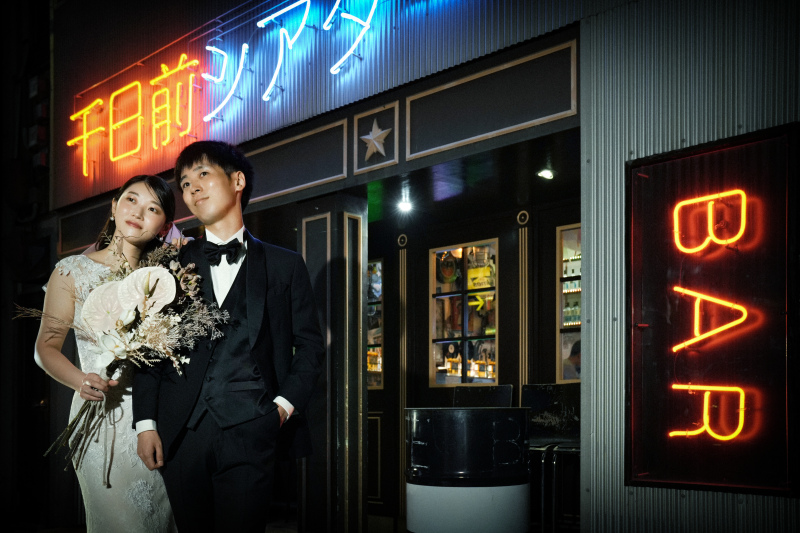 夜の裏なんばロケーション