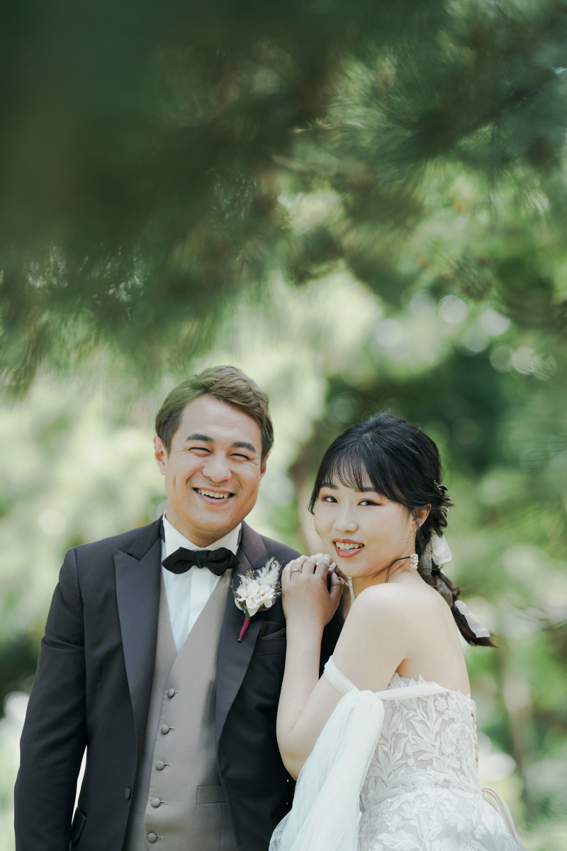 お二人の自然な笑顔が素敵です♪