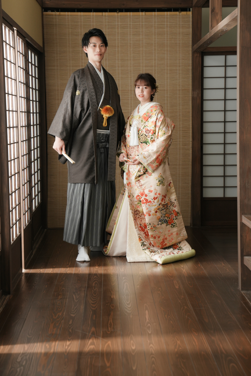 お二人の立ち姿