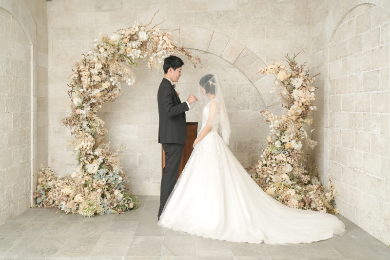 ベールアップシーン