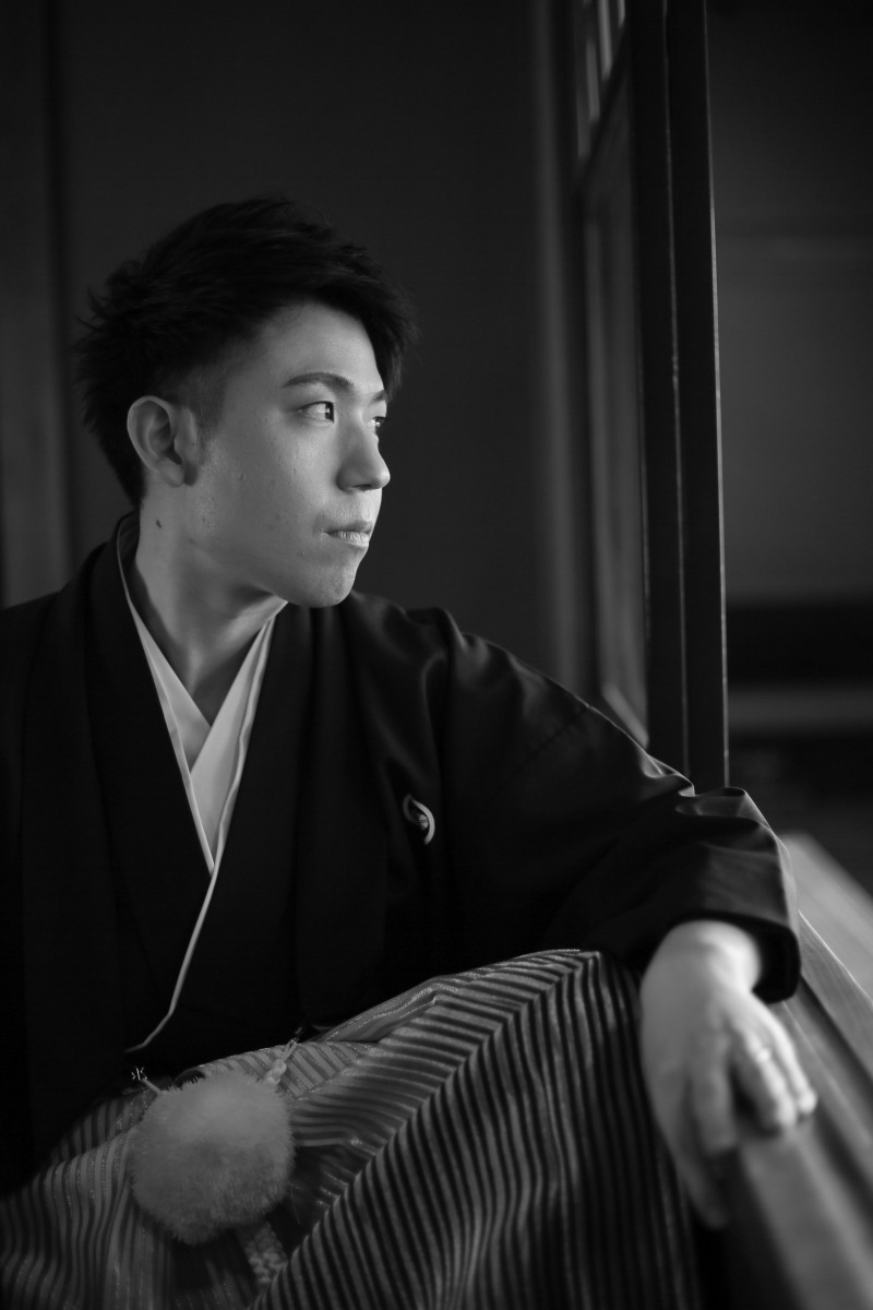 クールな新郎様