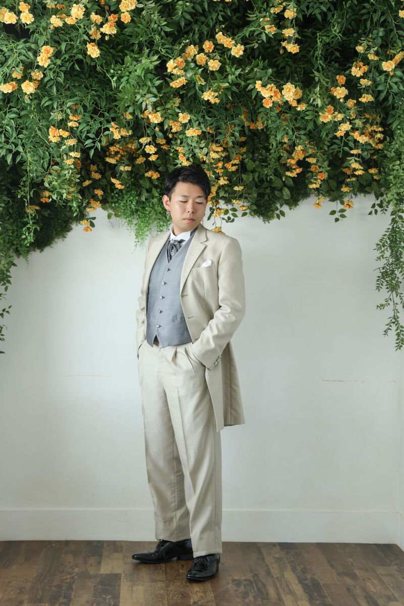 新郎様ソロショット