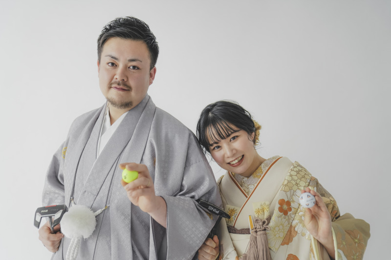 小物も使って、スタジオプラス