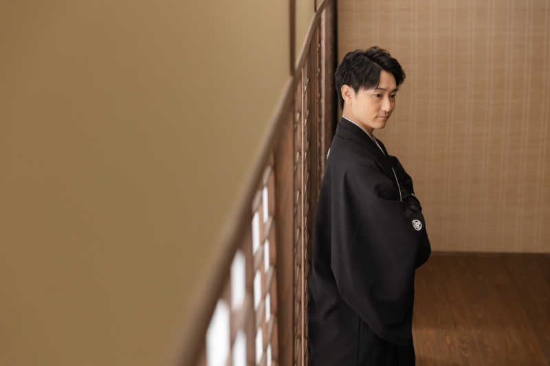 新郎様のソロショットも