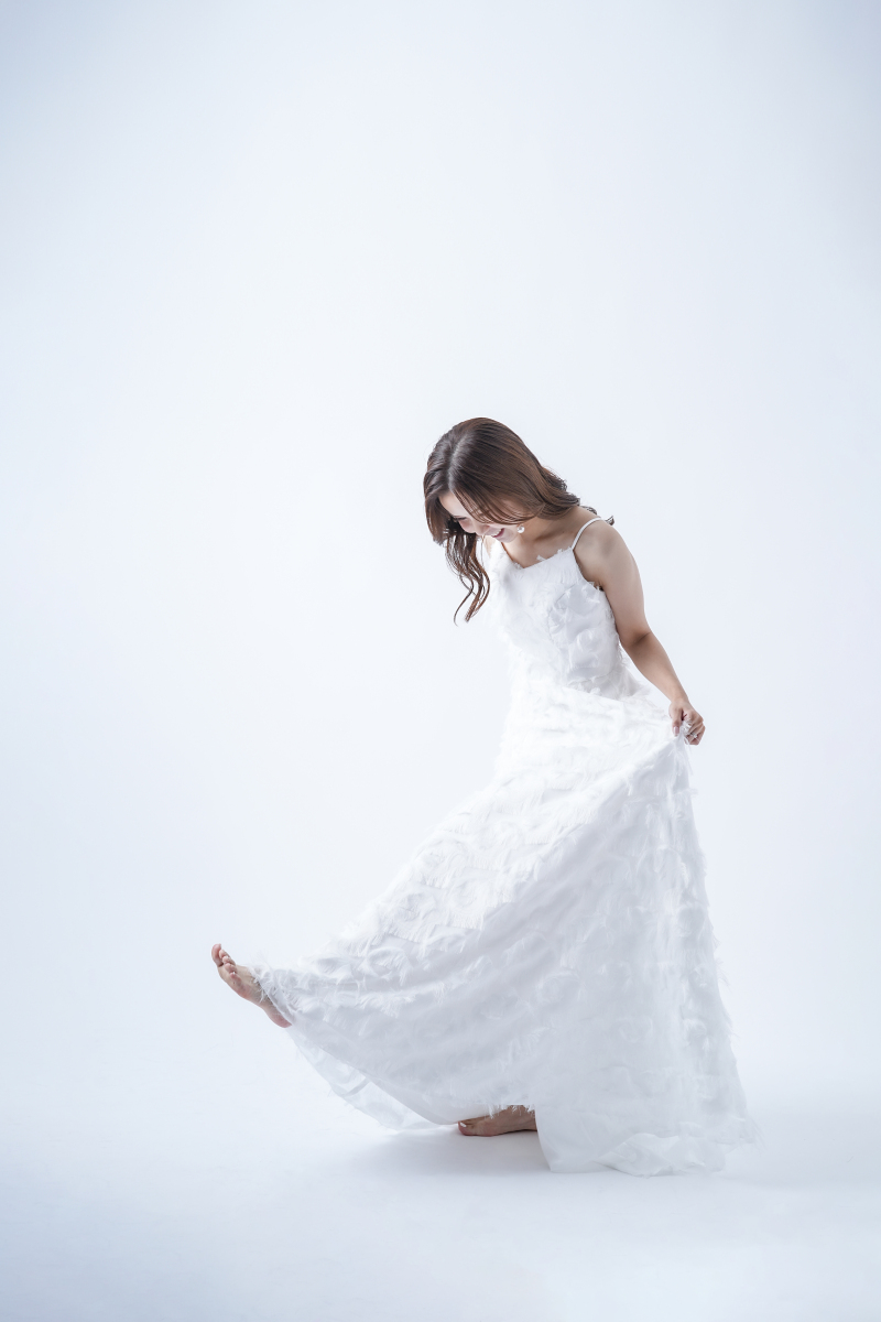 透明感ある新婦様