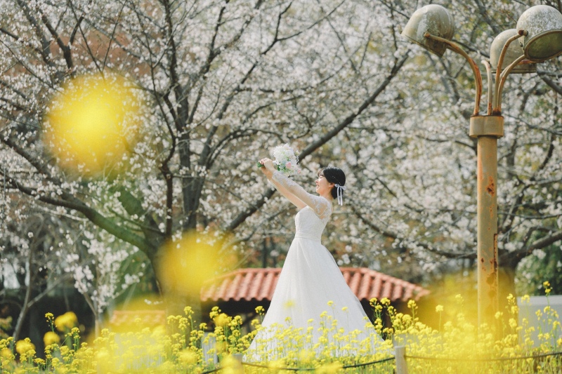 春の鶴見緑地公園