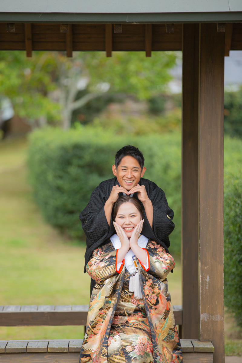 穏やかに重なる笑顔