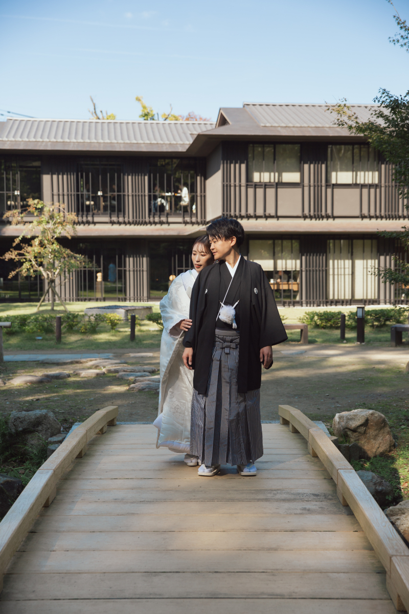 和装らしくしっとりと