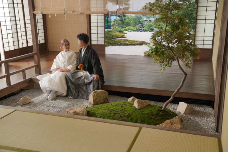 まるで外のように