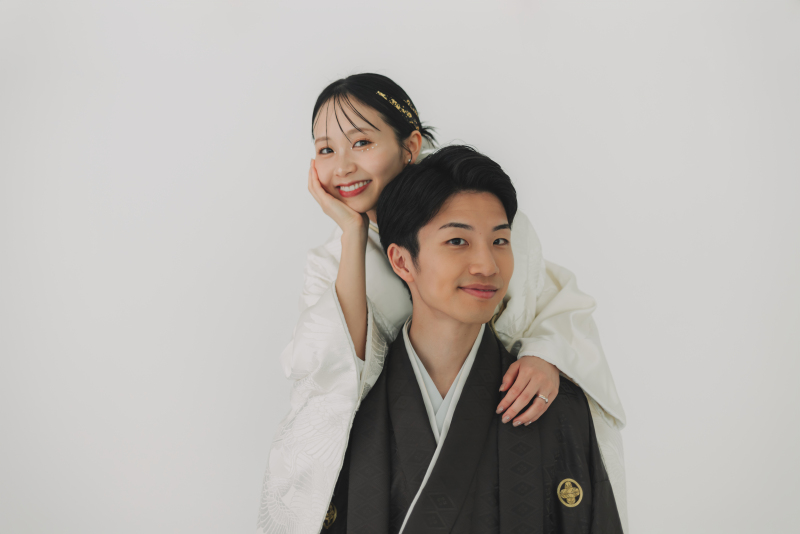 寄り添ったショットも