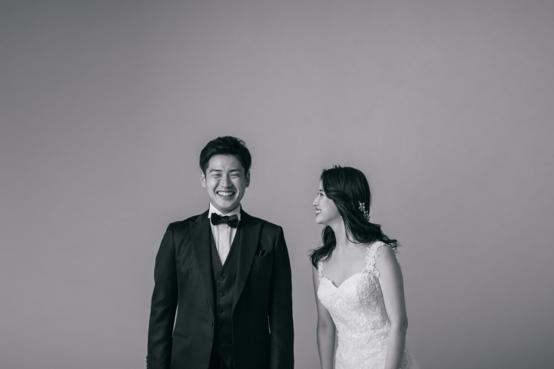 新婦様が話しかけて