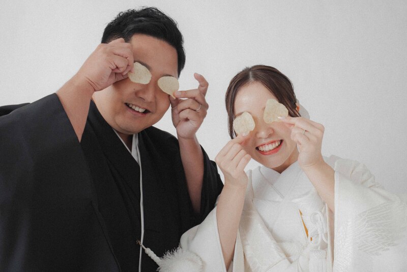 アイテムで個性的な写真撮影