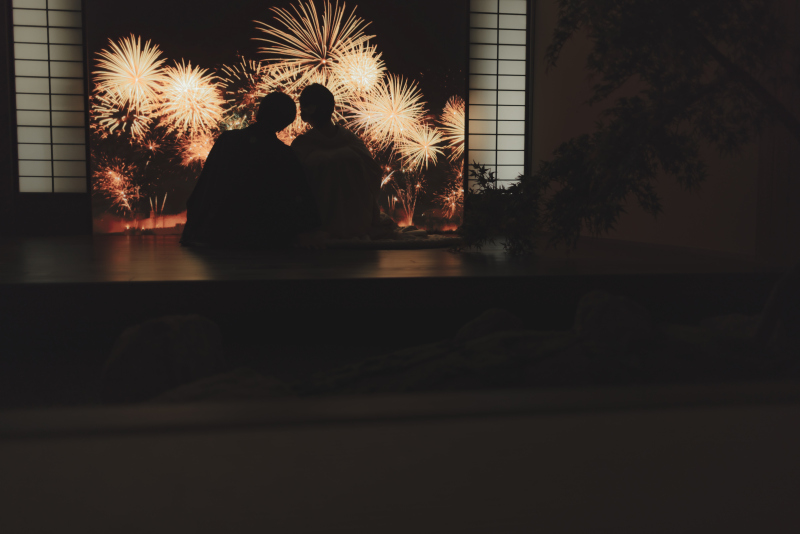LEDパネルを使って花火撮影!