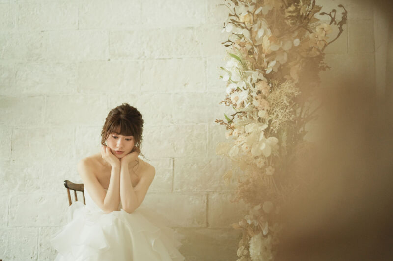 新婦さんのソロショット