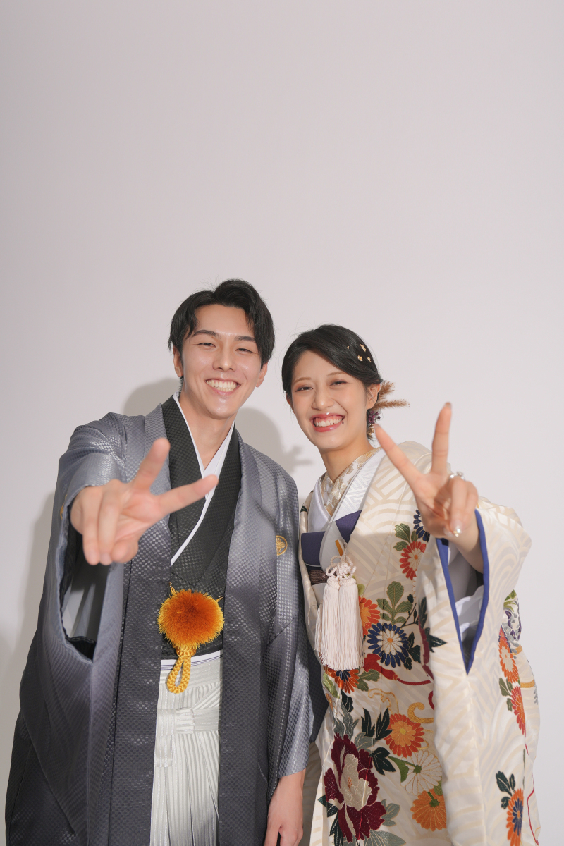 最後はピースで！