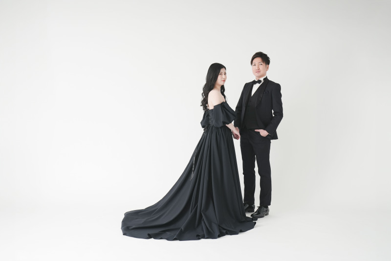 ブラックコーディネート